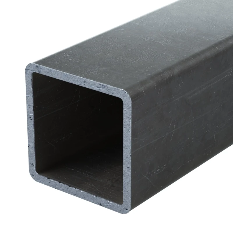 Black Steel Squared Tube